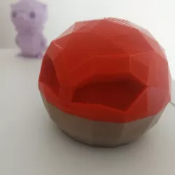 Hisuian Voltorb Low Poly