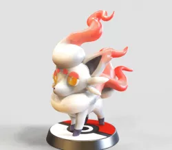 Hisuian Zorua - FAN ART - POKÉMON FIGURINE -POKEMON LEGENDS ARCEUS