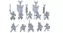 HOBGOBLIN CommandGroup 28MM ALL PRESUPPORTED