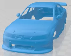 Holden Commodore Race Car Sedan 1997 Printable Body Car