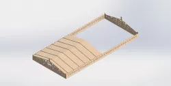HOUSE CNC PLASTIC, TOY DIY, 3D MODEL FREE DOWNLOAD