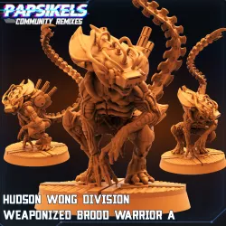 HUDSON WONG WEAPONIZED XENO BROOD WARRIOR A