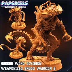 HUDSON WONG WEAPONIZED XENO BROOD WARRIOR B