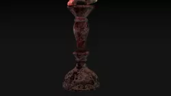 Human Skull Low Poly
