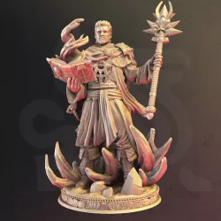 Human Wizard Loremaster - Aaron Drafthold