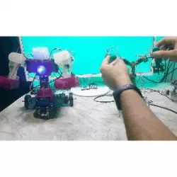 Humanoid Battle Robot (stl, schematics and codes)