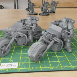 Hussar Space Marines - chopper bikers