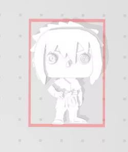 Itachi from Naruto 3D imitation Pop (for magnet)