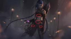 Jinx Arcane accesories