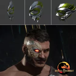 Kano cyber eye from Mortal Kombat 11 - Mental and Everything
