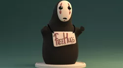 Kaonashi Spirited Away 3D print model