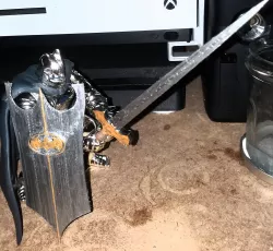 Kenner Batman Legends - Inspired Silver Knight Weapons Set
