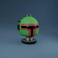 Keychain Boba Fett Star Wars