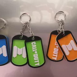 Keychain COD Mobile - Keychain Call of duty Mobile - Cod Badge