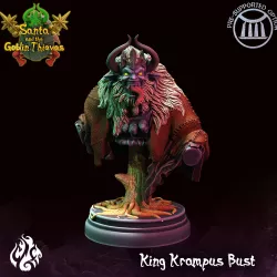 King Krampus Bust Version