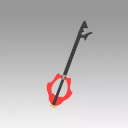 Kingdom Hearts Riku Keybladeof heart Key blade Cosplay Prop