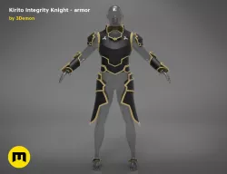 Kirito’s full size armor - Integrity Knight