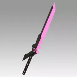 League of Legend LOL PROJECT Fiora Sword Cosplay Weapon Prop