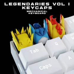 Legendaries VOL I - Pokemon Keycap - Articuno Moltres Zapdos -