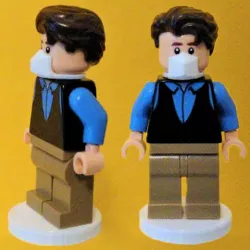 LEGO face mask (FFP2) - Updated