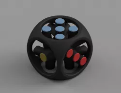 Let the Dice Roll 046D (Loose) | 30 x 30 x 30mm