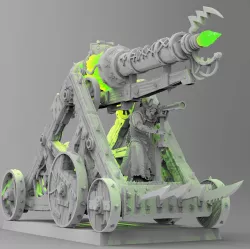 Lightning-Powered Field Gun