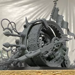 Lightning-Powered Hamster Wheel of Doom