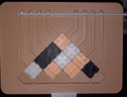 Logic game - Get the 8 balls down!!!!
