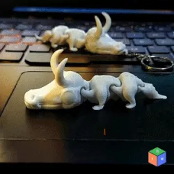 Loki Alligator Variant Flexible Toy plus Keyring