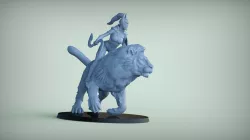 luna and lion