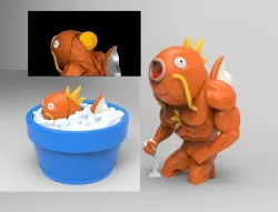 MAGIKARP FUNNY piggy bank (NO SUPPORT)