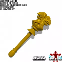 Man-e-Faces/Multi-Face Scepter (Motu)