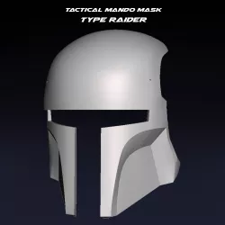 Mandalorian style Tactical Helmet