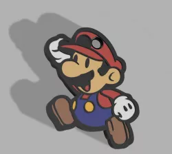 Mario key ring