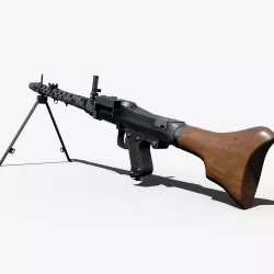 Maschinengewehr 34 - MG 34 - WW2 German Weapon