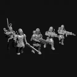 Masked Janissary Infantry Squad