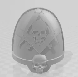 Masonic Shoulder Pad #2