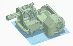 MCFARLANE MEGA MARINE MOTORCYCLE SIDECAR