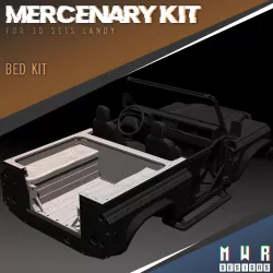 Mercenary Kit for 3dSets Landy 3&4 - Bed Kit