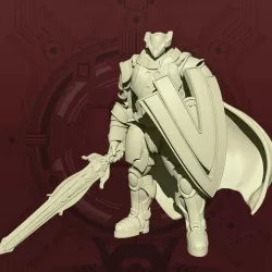 (Mercy's Reach) Void Knight - Ready Pose