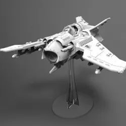 Metal Bird "ICEMAN" Jetfighter