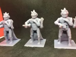 Metal Warforged Clockwork Sorcerer