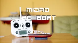 Micro RC boat