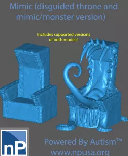 Mimic Throne and Throne / Evil Shapeshifter