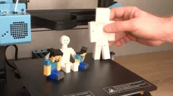 Minecraft Steve, articulated, print-in-place (no assembly), no supports