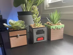 Minecraft Succulent Planter Collection
