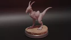 Miniature fantasy beast tabletop mini capo