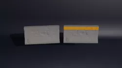 Miniature Sci-Fi road blockade 1
