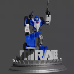 Mirage - Poseable Figure + Base