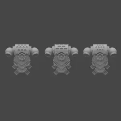 MkIV Truescale Heresy Marines backpacks